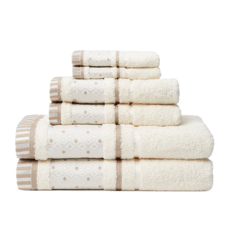 Latitude Run® 6 Piece 100 Cotton Towel Set & Reviews Wayfair